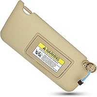 Vista 7 de Visera solar del lado izquierdo del conductor para Honda Accord 2008 2009 2010 2011 2012 2013 2014 2015 2016 2017, ensamblaje de repuesto