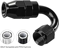 Vista 42 de EVIL ENERGY 6AN PTFE Manguera de extremo recto en color negro para manguera PTFE únicamente