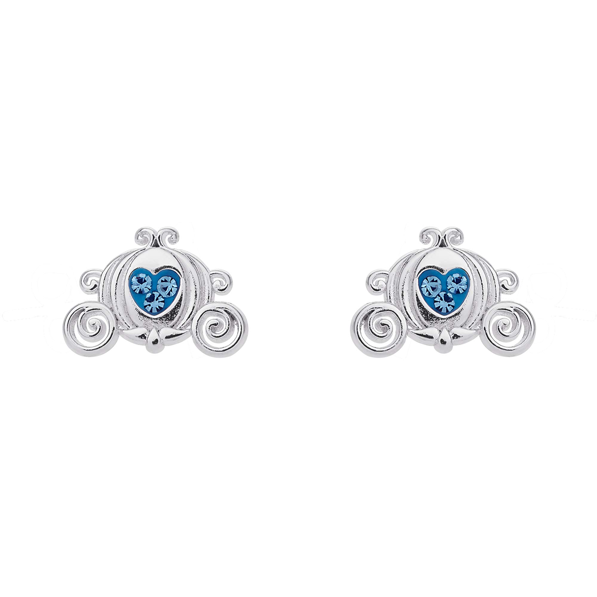 Disney Princess Cinderella Stud Earrings, Official License