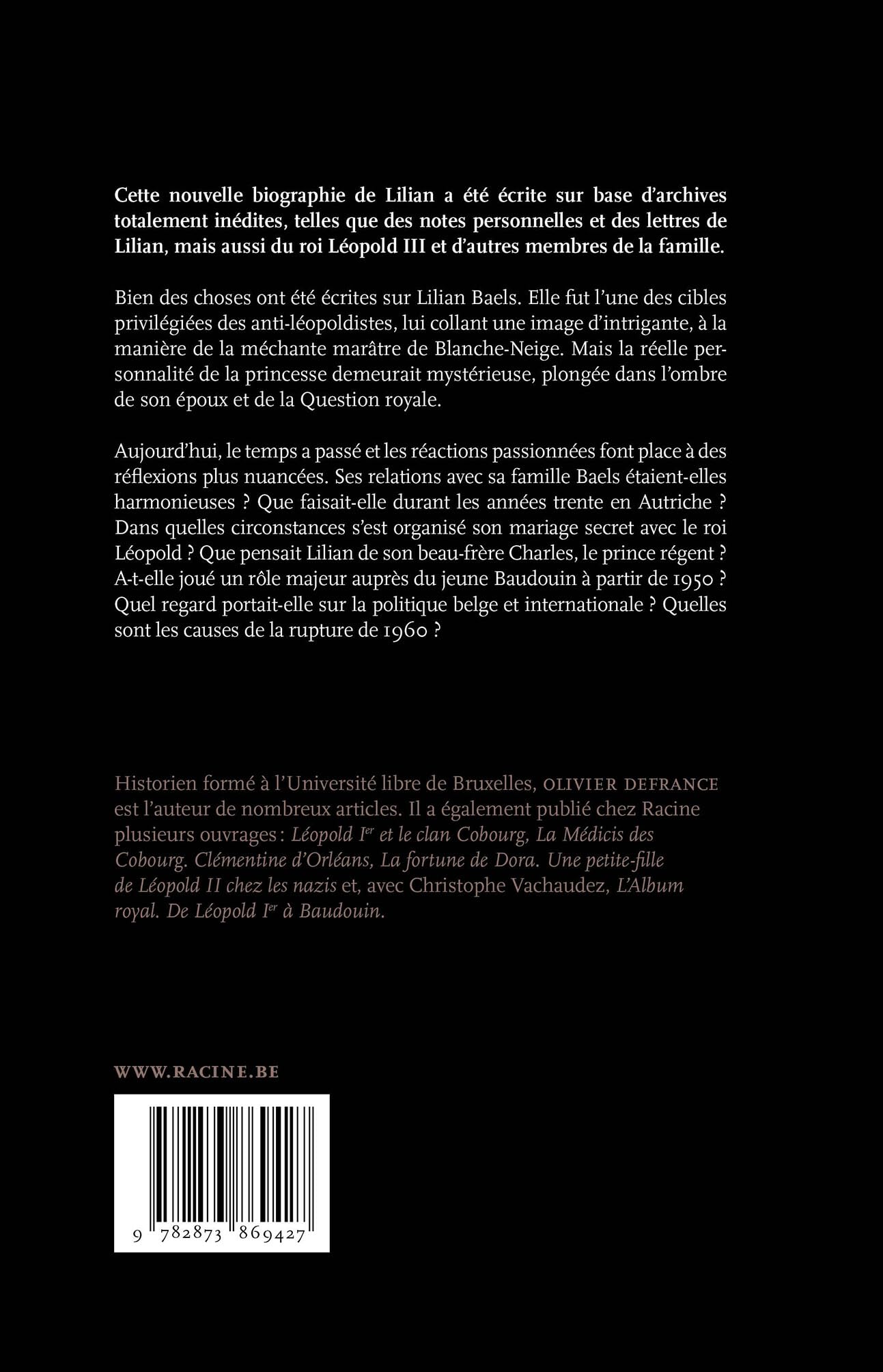 Lilian et le roi: La biographie