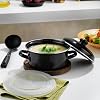 Schäfer Komfort Bake Store Enamel Cookware 18 Cm-Black