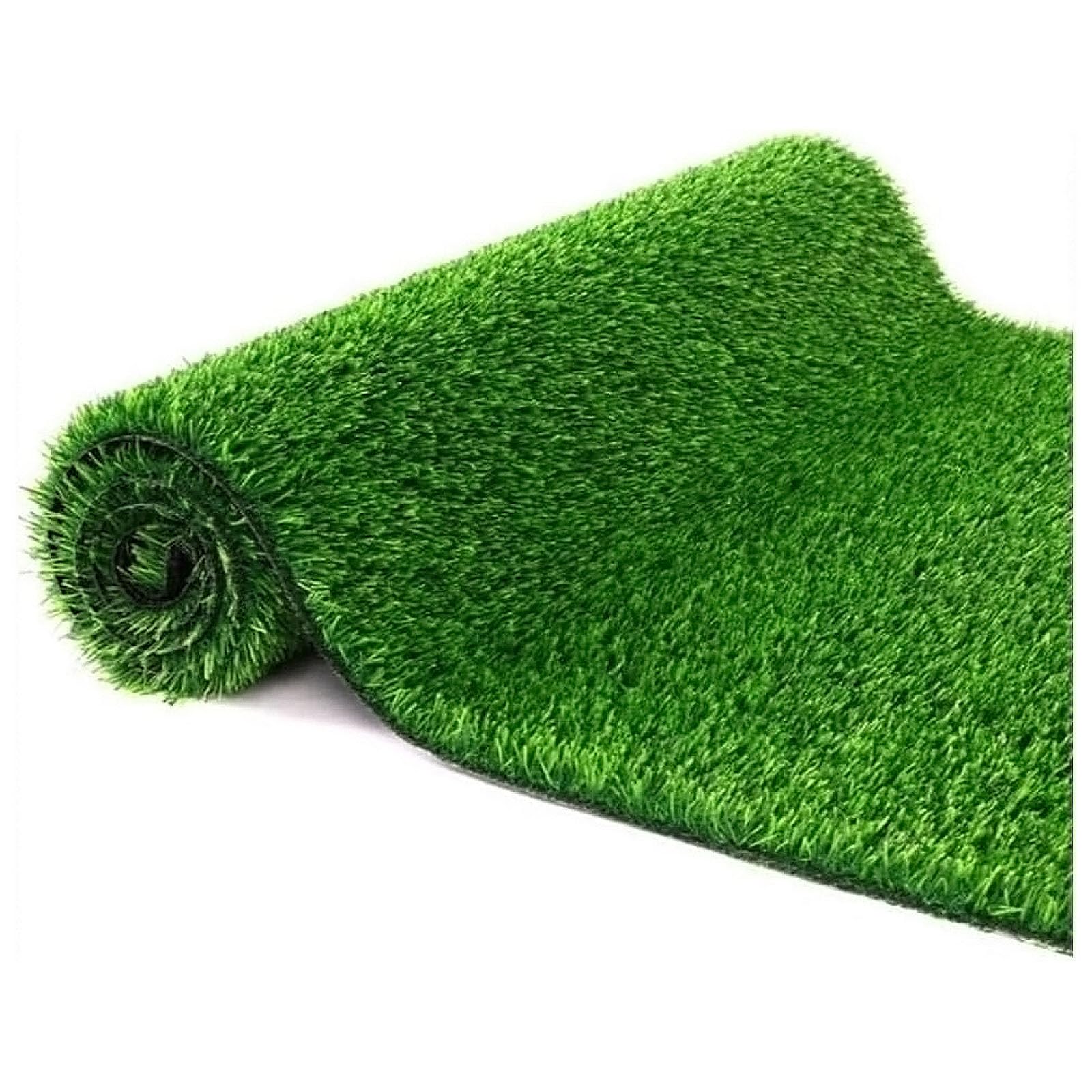 Rouleau de gazon artificiel 80x300 cm tapis synthétique vert pour extérieur