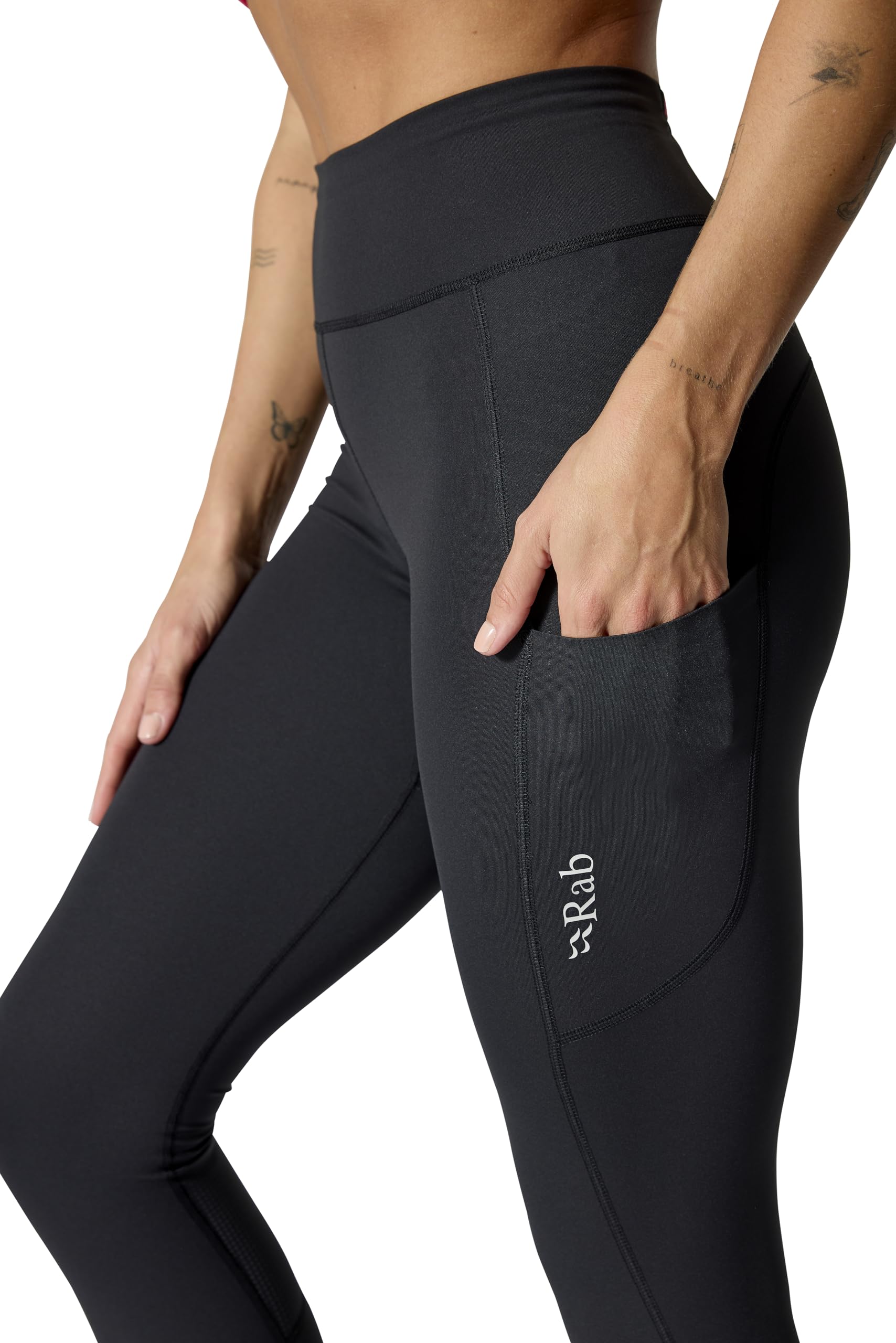 Rab Medias Talus para mujer, ligeras, transpirables, elásticas, para correr y hacer senderismo