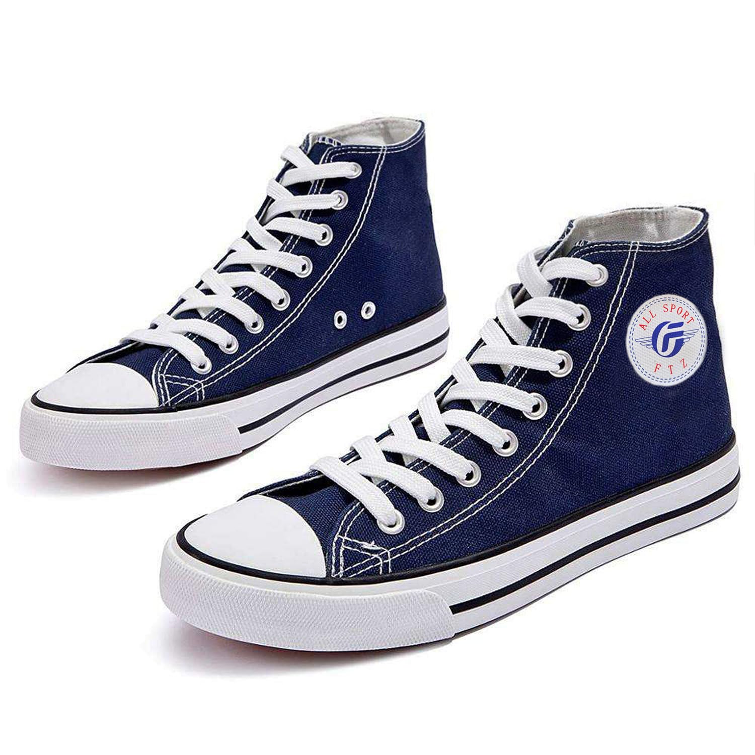 FTZ Canvas Walking, Gyming Shoes Sneakers for Men Blue 7 (B0C9V3XF7F) Amazon Price History, Amazon Price Tracker