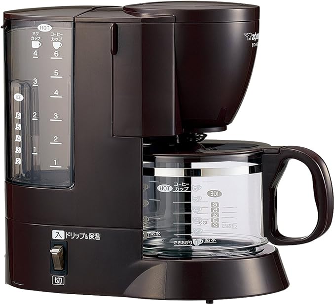 Zojirushi coffee makers "coffee through" Dark Brown ECAK60