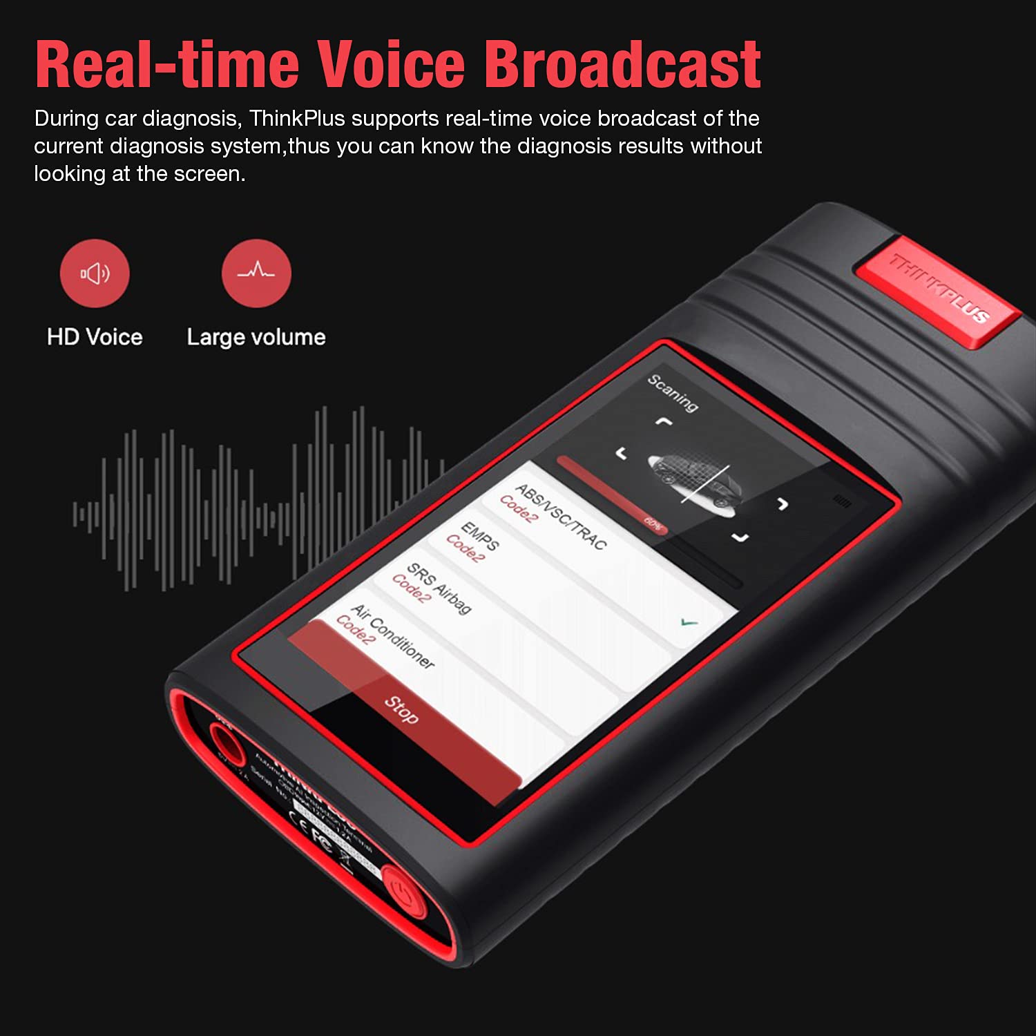 Amazon.co.jp: Thinkcar Thinkplus OBD2 コードリーダー カー診断