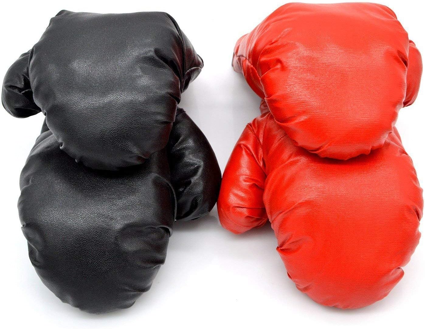 Micnaron 2 Pair Boxing Training Gloves, Punching Bag Gloves for Men, Women and Kids, Professional Shockproof Leather Sparring and Training Gloves Set