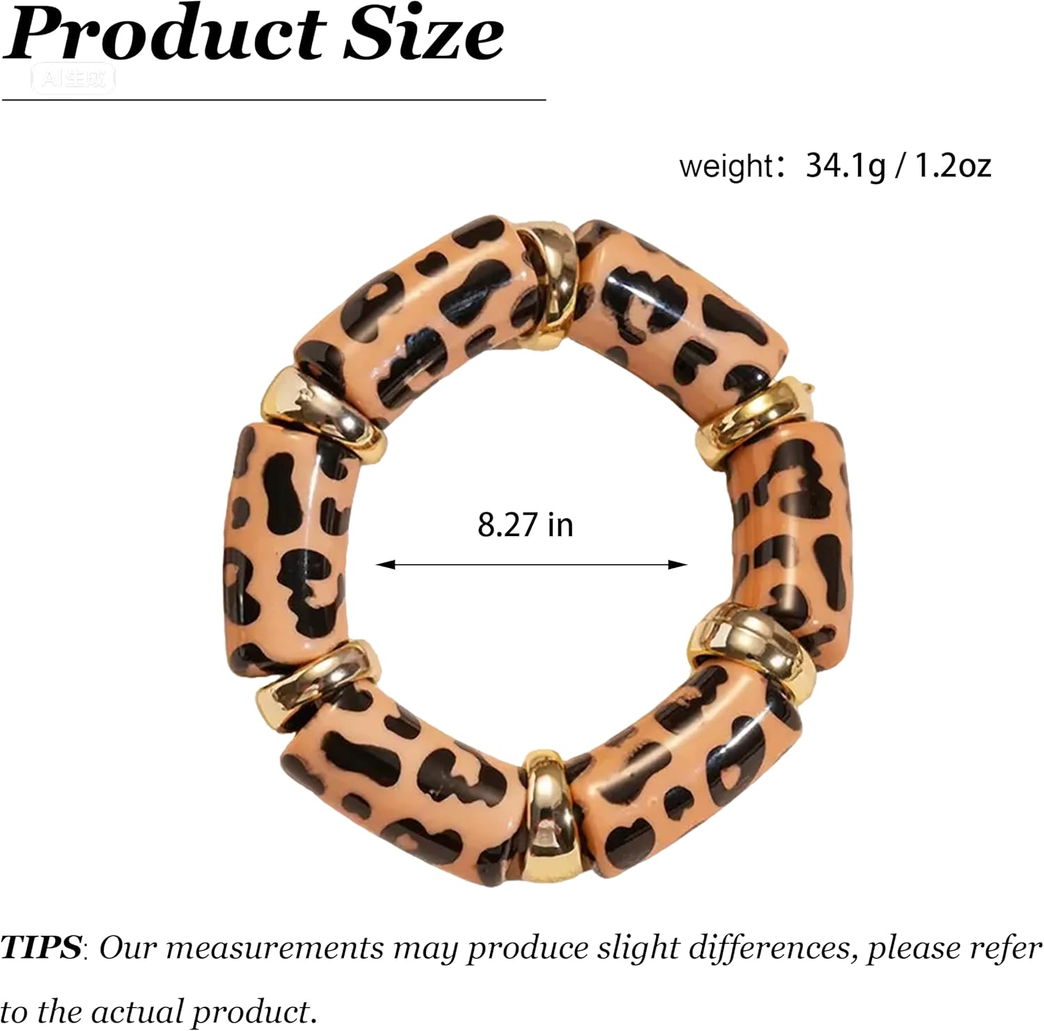 72ore Leopard Print Bracelet for Women Stylish Leopard Bracelet Jewelry Fashion Gift for Women - Image 6