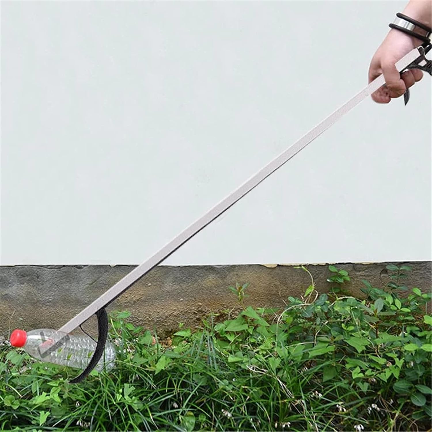 Garbage Picker Foldable Long Trash Clamp Litter Reacher Pickers Portable Gripper Extender Garbage Pickup Tools Easy Grabbing
