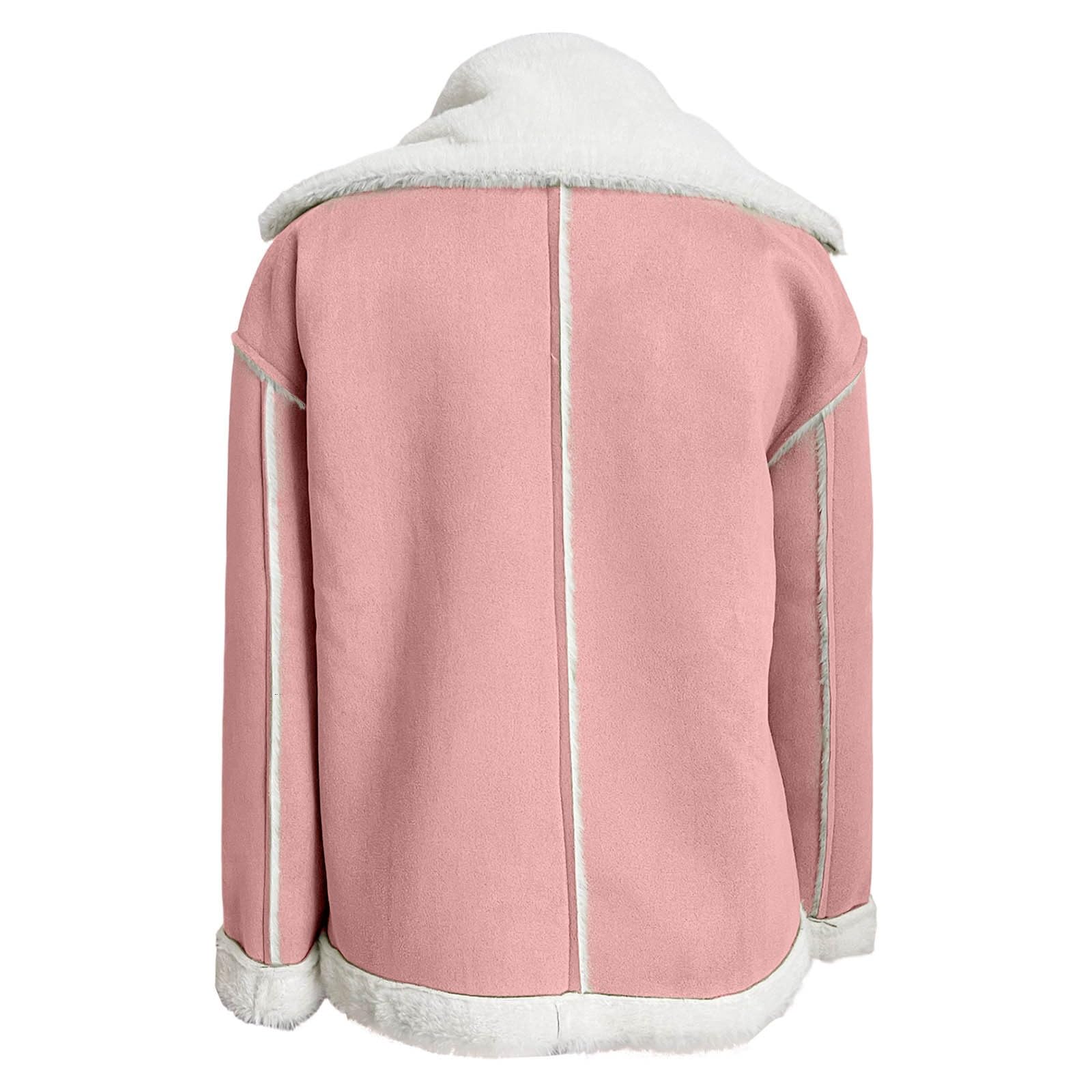 Generisch Cappotto invernale 2026 con fodera in pile, isolante, pesante e caldo, a maniche lunghe, per attività all'aperto in condizioni climatiche fredde, abbigliamento quotidiano (XL)