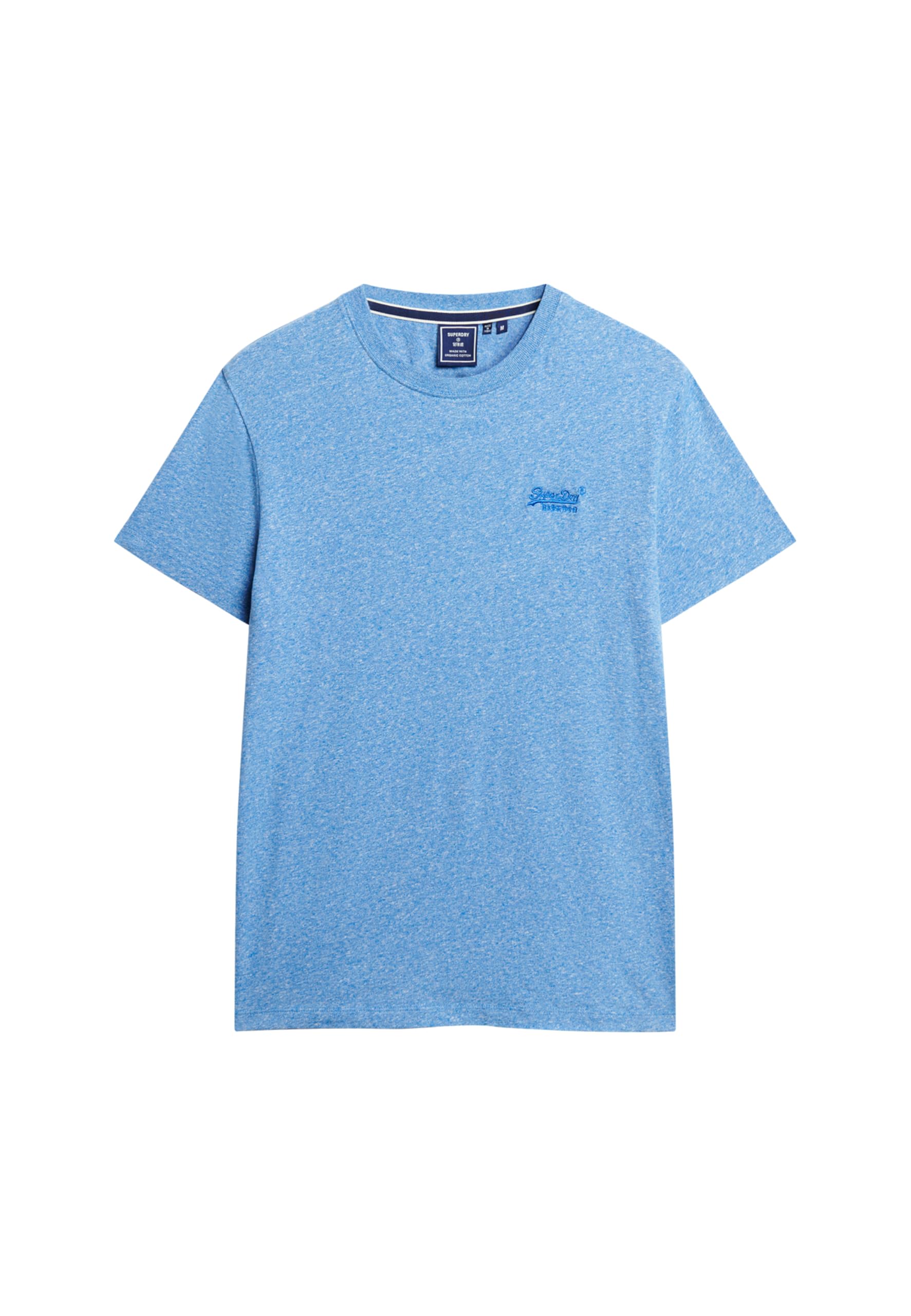 Superdry Men's Fresh Blue Grit Vintage Logo Emb Tee T-Shirt, S