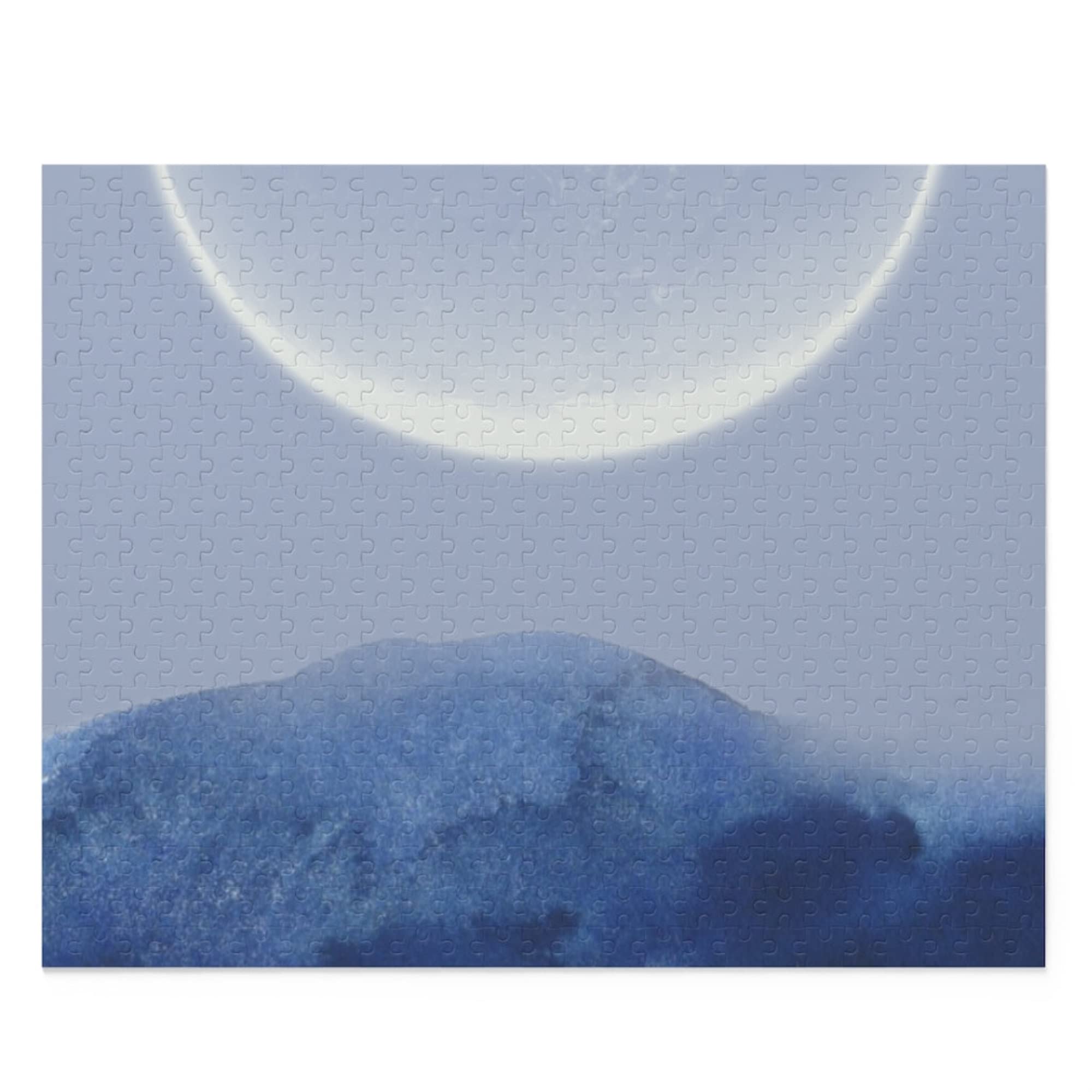 Onetify View of The Moon Jigsaw Puzzle 500-Piece