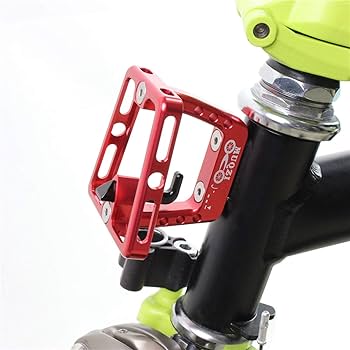 Amazon | フロント バッグ キャリア プレミアム折りたたみ自転車