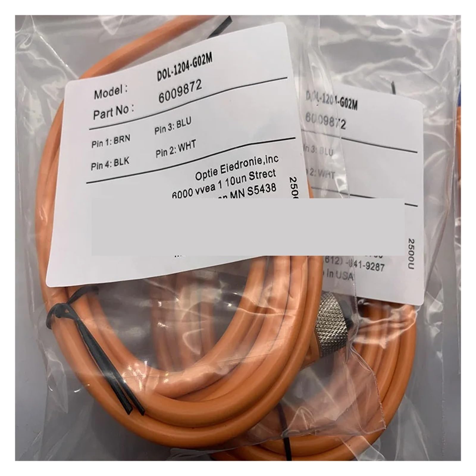 Capteur DOL-0803-W02MC connecteur femelle coudé 3 broches 1 pièce