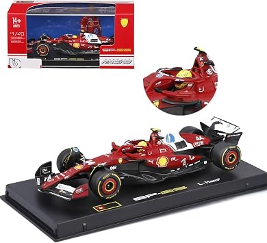 HTLNUZD 2025 1/43 F1 SF25#44 Alloy Racing Formula Car Die Cast Adult Collectible Model Vehicles Hardcover Packaging