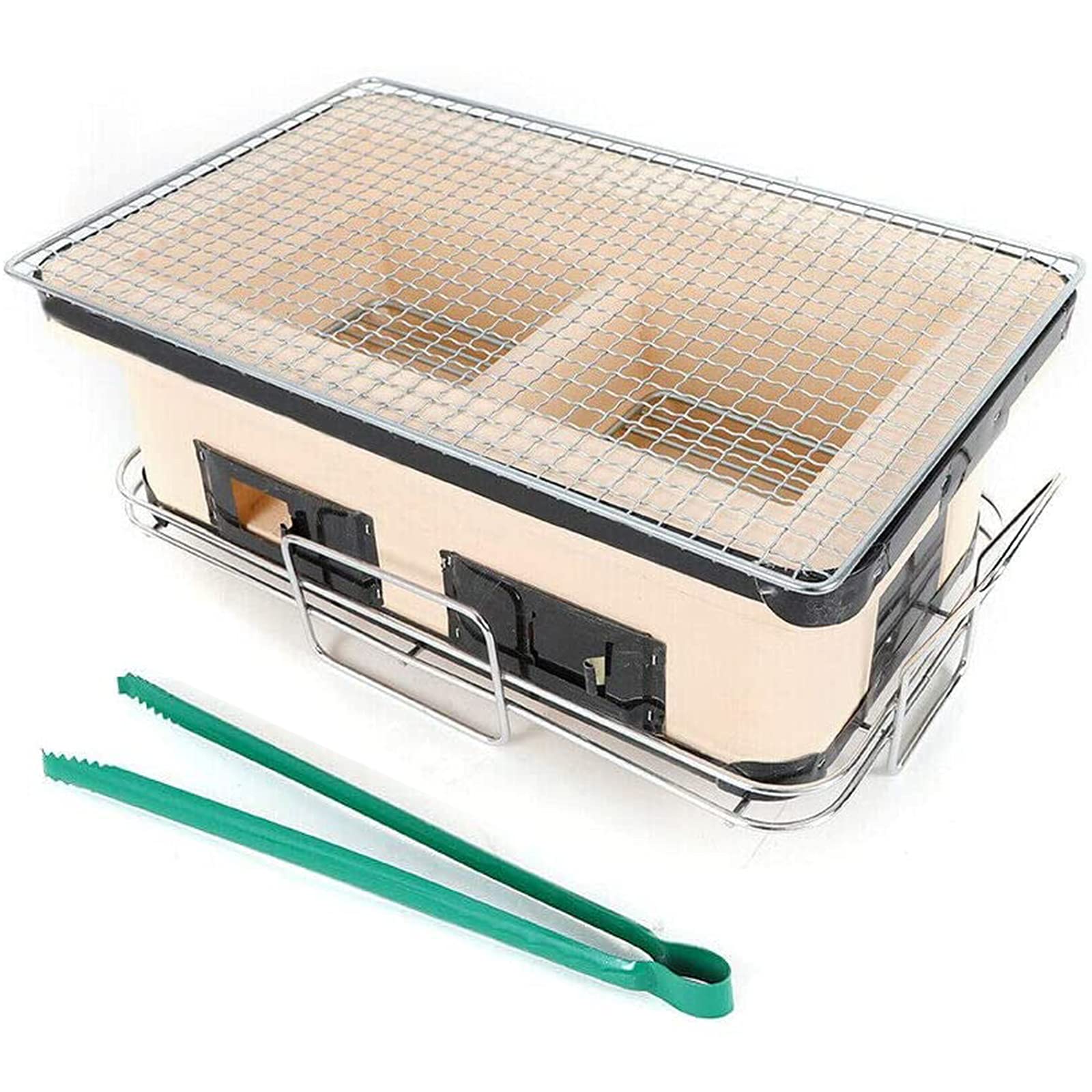 Barbecue da tavolo, portatile, per interni ed esterni, per riunioni di famiglia e feste all'aperto, ideale per gli appassionati di barbecue
