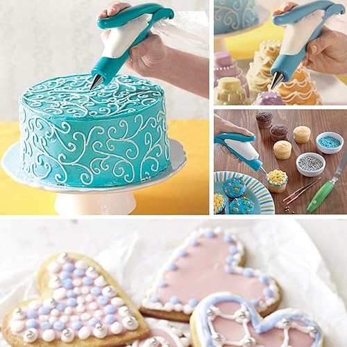 Miniatura 2 de Juego de bolígrafos para decoración de pastelería para glaseado, boquilla, fondant, pastel, azúcar, manualidades, decoración