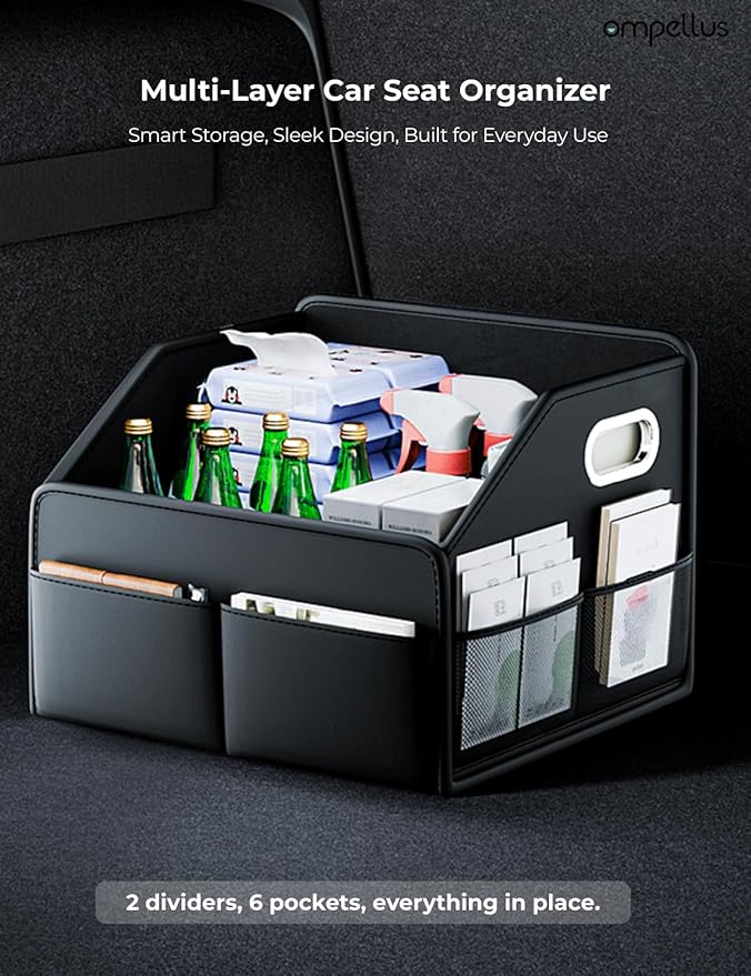 Organizador de Asiento Plegable con 8 Compartimentos miniatura 4