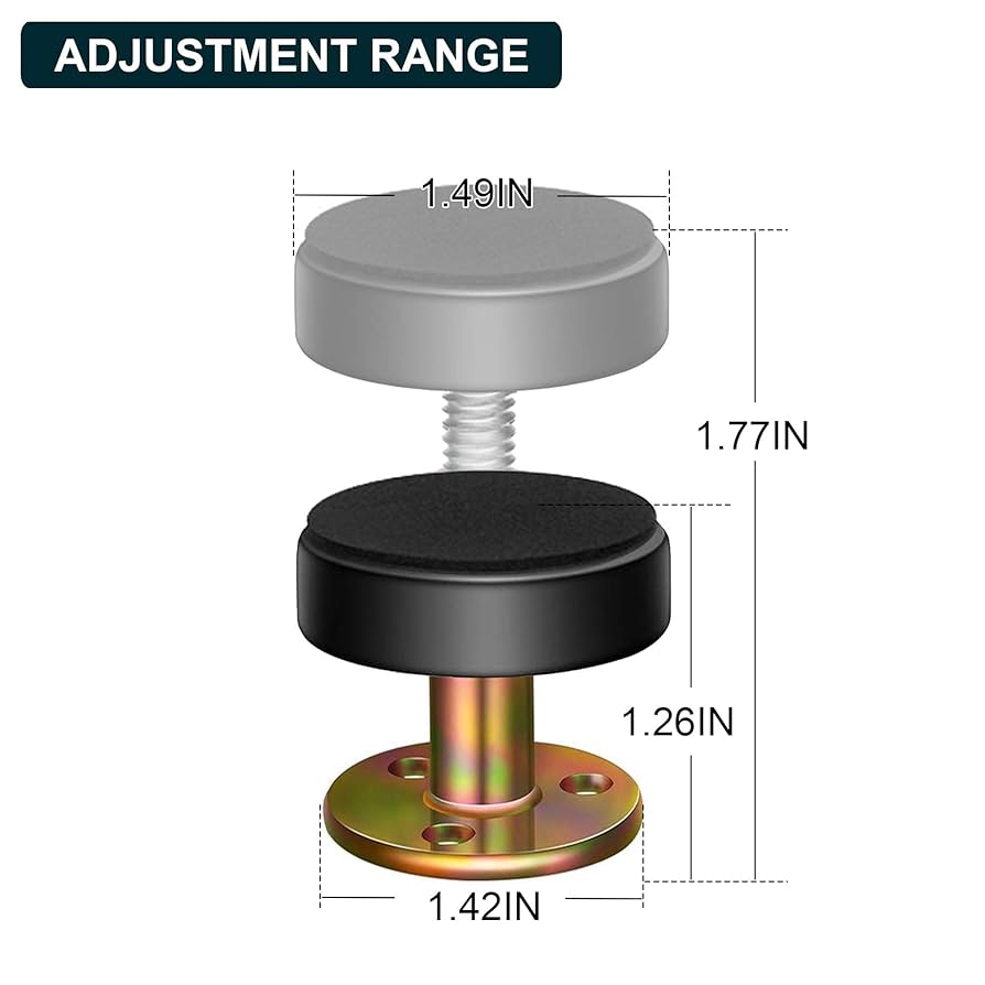 Sticky Headboard Eophmi Headboard Stoppers For Wall,20PCS