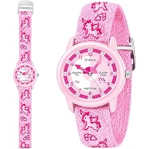 Kids Watch, Analog Watch for Boys Girls Ages 3-12, Waterproof Teaching Watch with Elastic Strap, Fun Learning First Watch for Toddlers, Ideal Birthday Christmas Gift for Kids