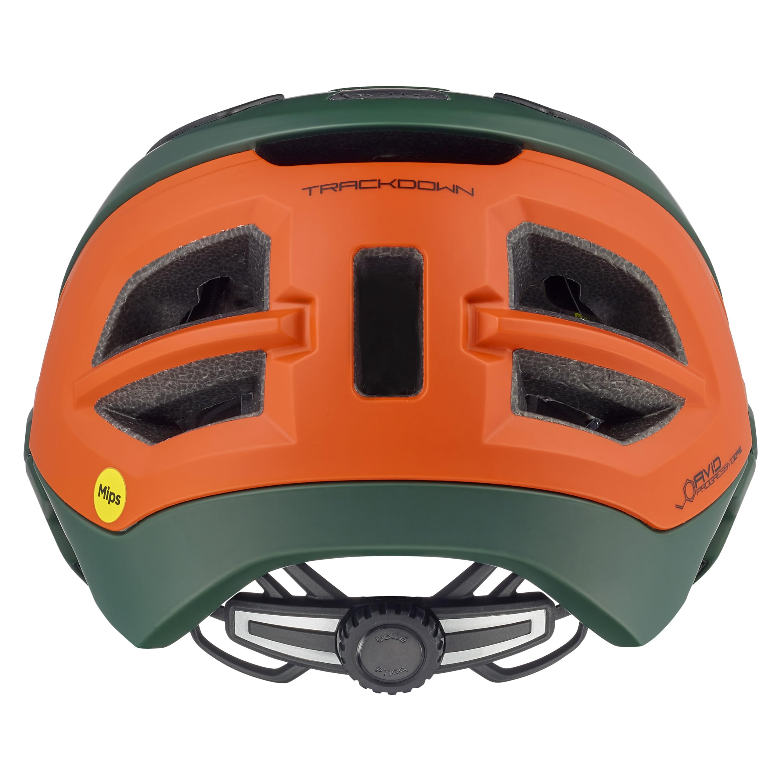 BOLLÉ Trackdown MIPS Casco, Adultos Unisex, Green Orange, L