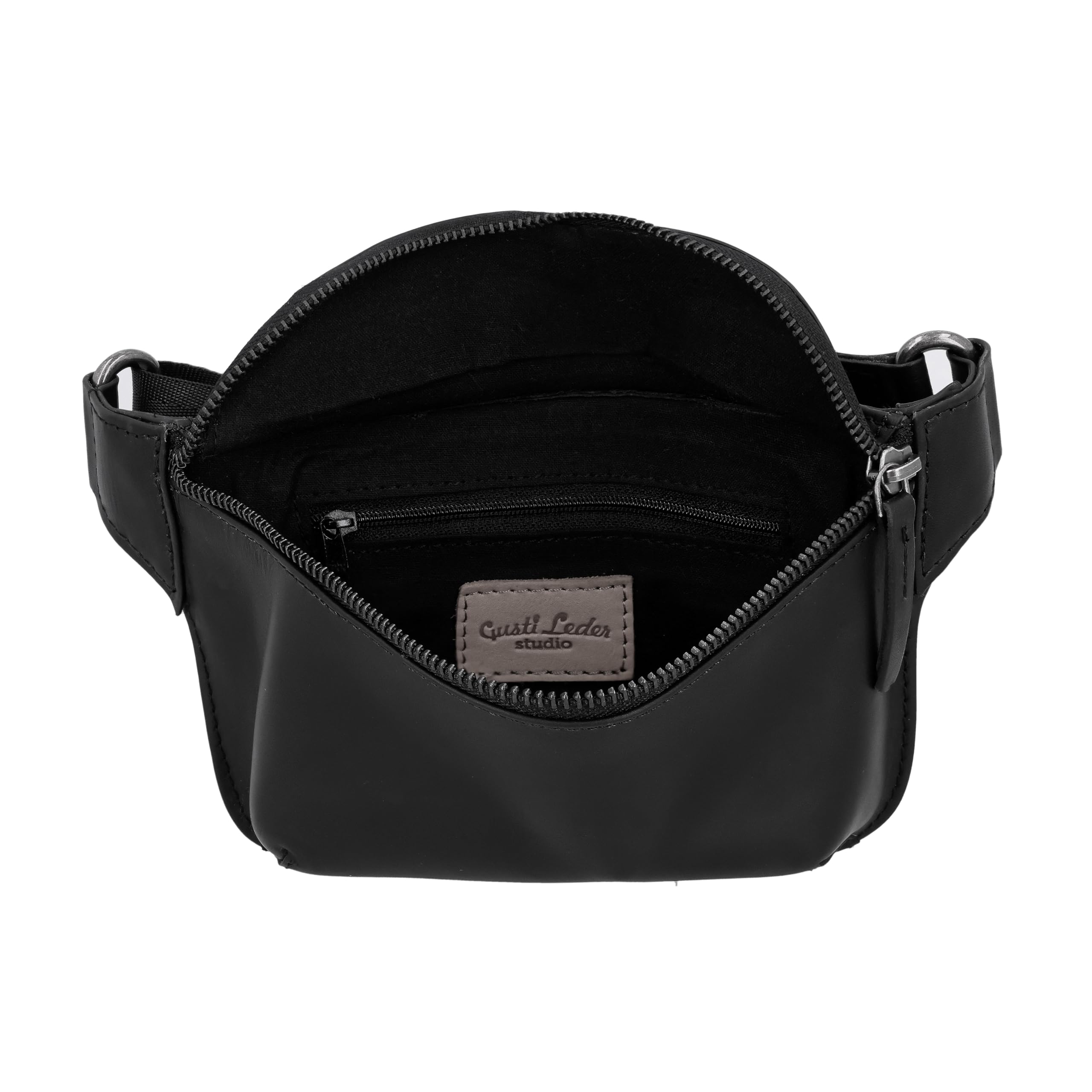 Gusti Norell Riñonera de Piel - Riñonera de Piel, Negro