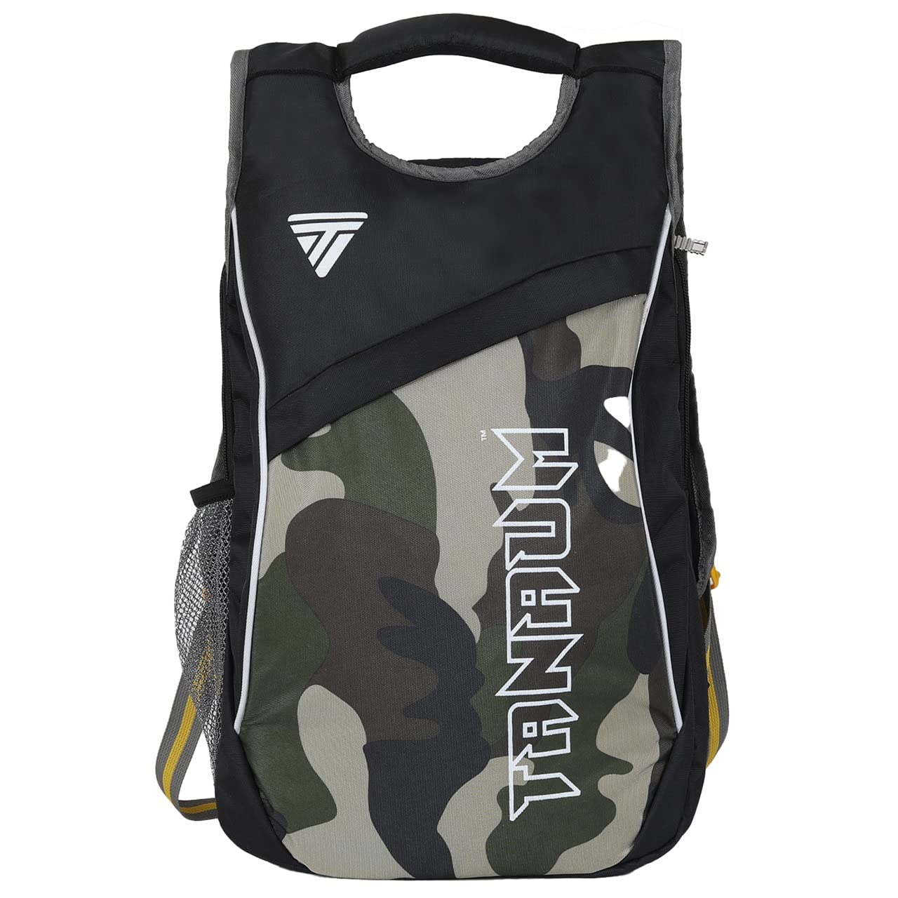 TANAUMMedium 23 L Laptop Backpack Trendy style college bag travel bag tuition bag casual bag up to 15.5” laptop carrying unisex backpack (ARMY PRINT)