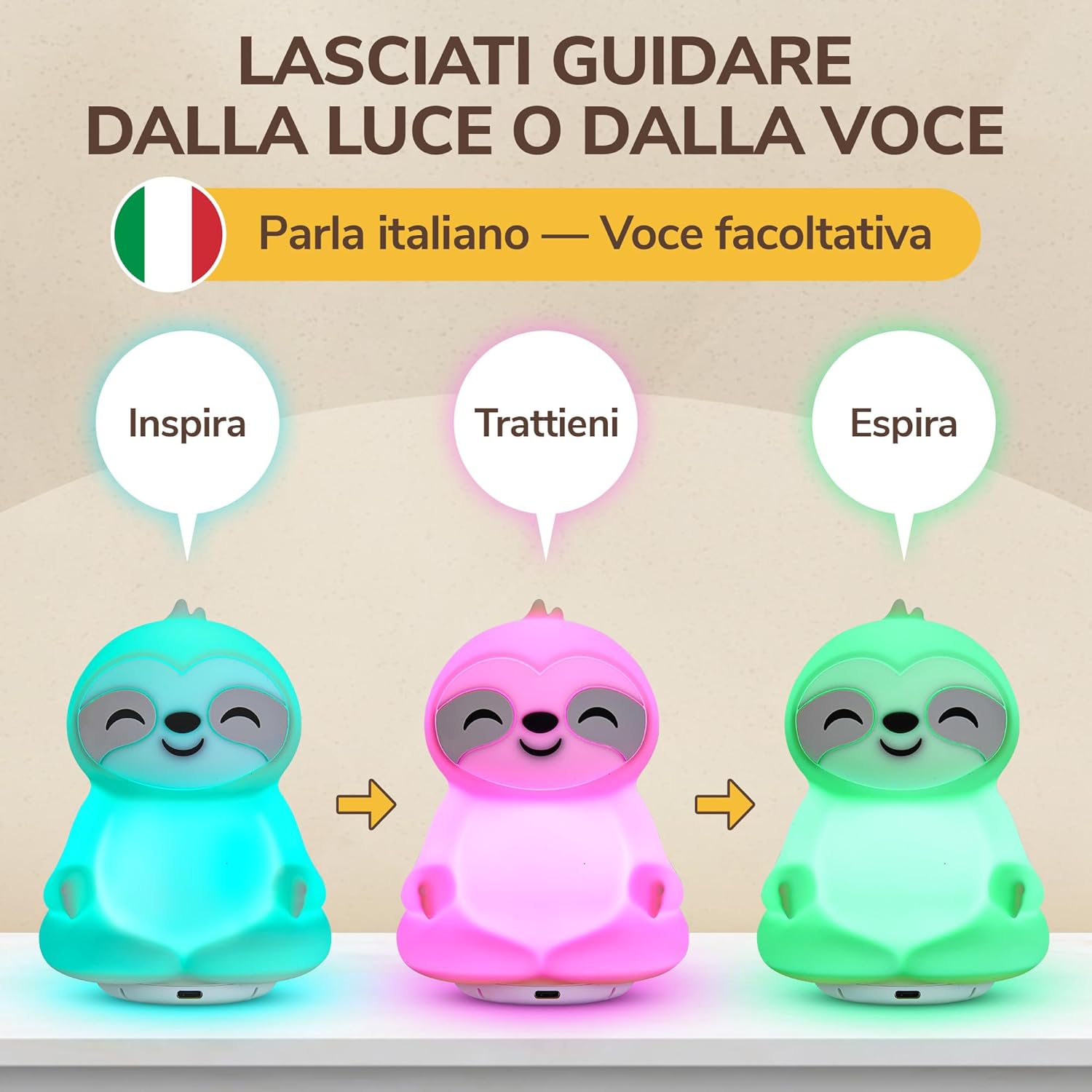 Coach di Respirazione con Guida Luminosa e Vocale immagine 2