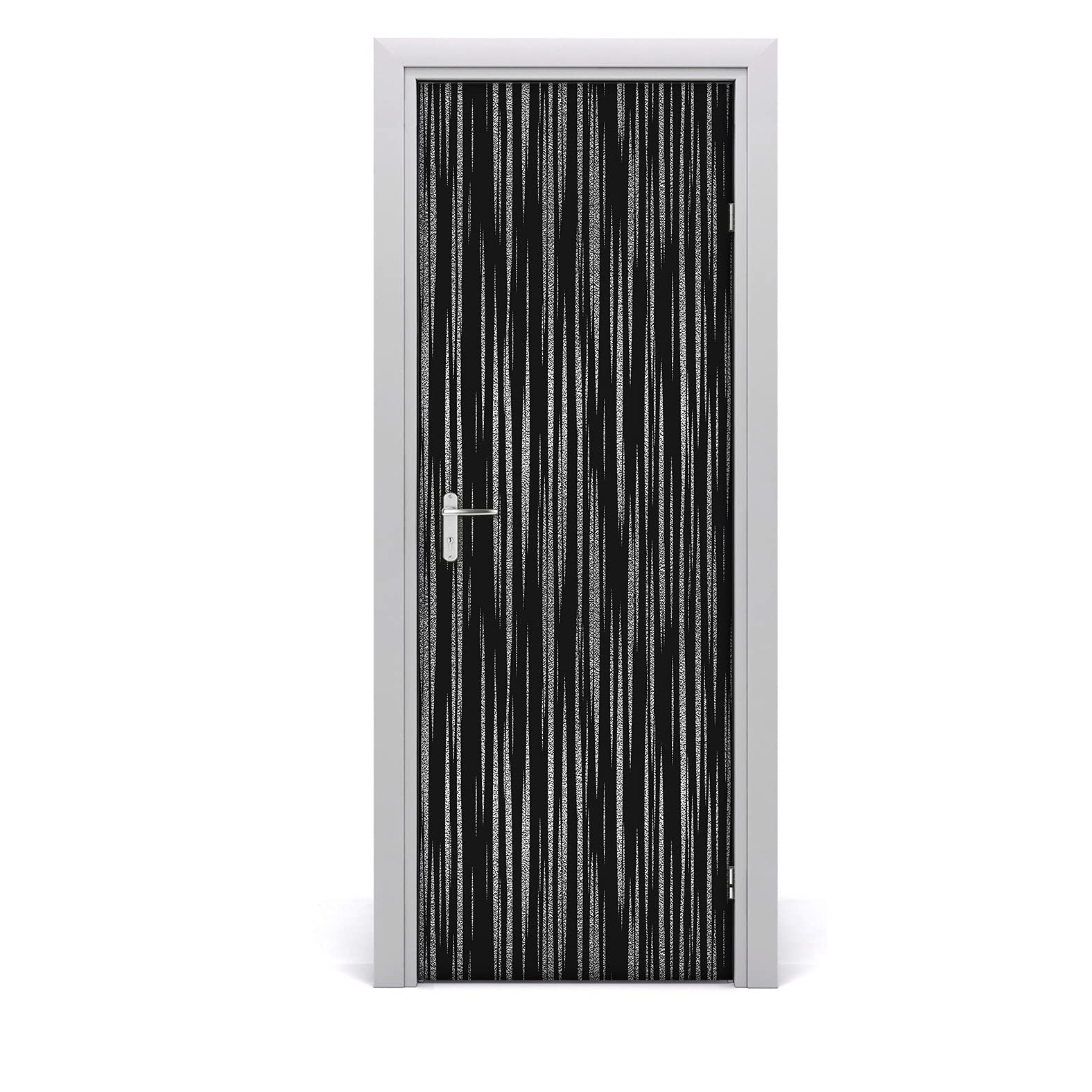 Autocollant de porte abstrait métallicdesign 85x200cm Magic-Stick