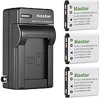 Vista 8 de Kastar Paquete de 4 baterías Li-42B y cargador de pared AC para Olympus Stylus 550WP, Stylus 700, Stylus 710, Stylus 720SW, Stylus 725SW, Stylus