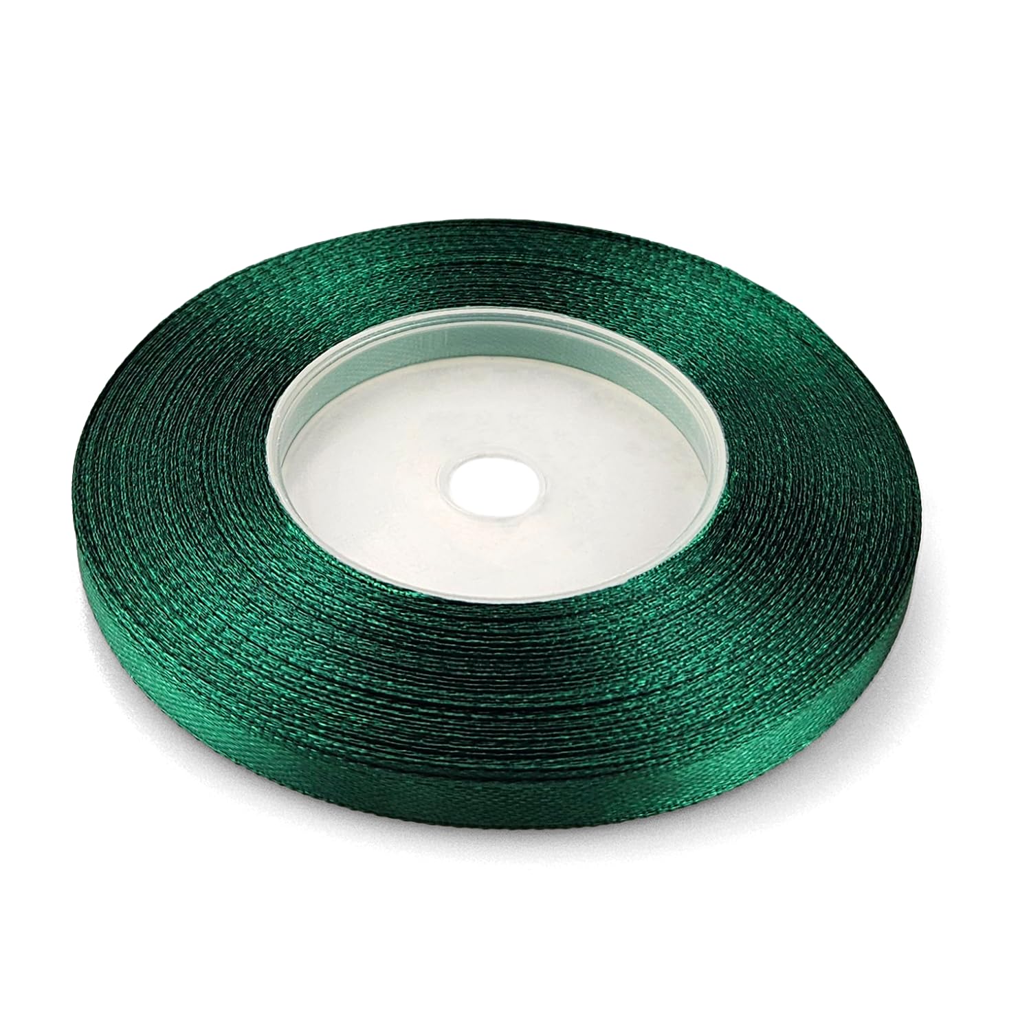 Netuno 1 Roll Bottle Green Ribbon 6 mm x 32 m 0.24 in x 1260 in for Wrapping Crafts Wedding Birthday Christening Scrapbooking Christmas Cards DIY