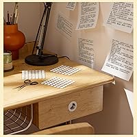 Vista 8 de 175 puntos adhesivos de doble cara - Puntos adhesivos fáciles de despegar, adhesivos transparentes extraíbles de doble cara para manualidades