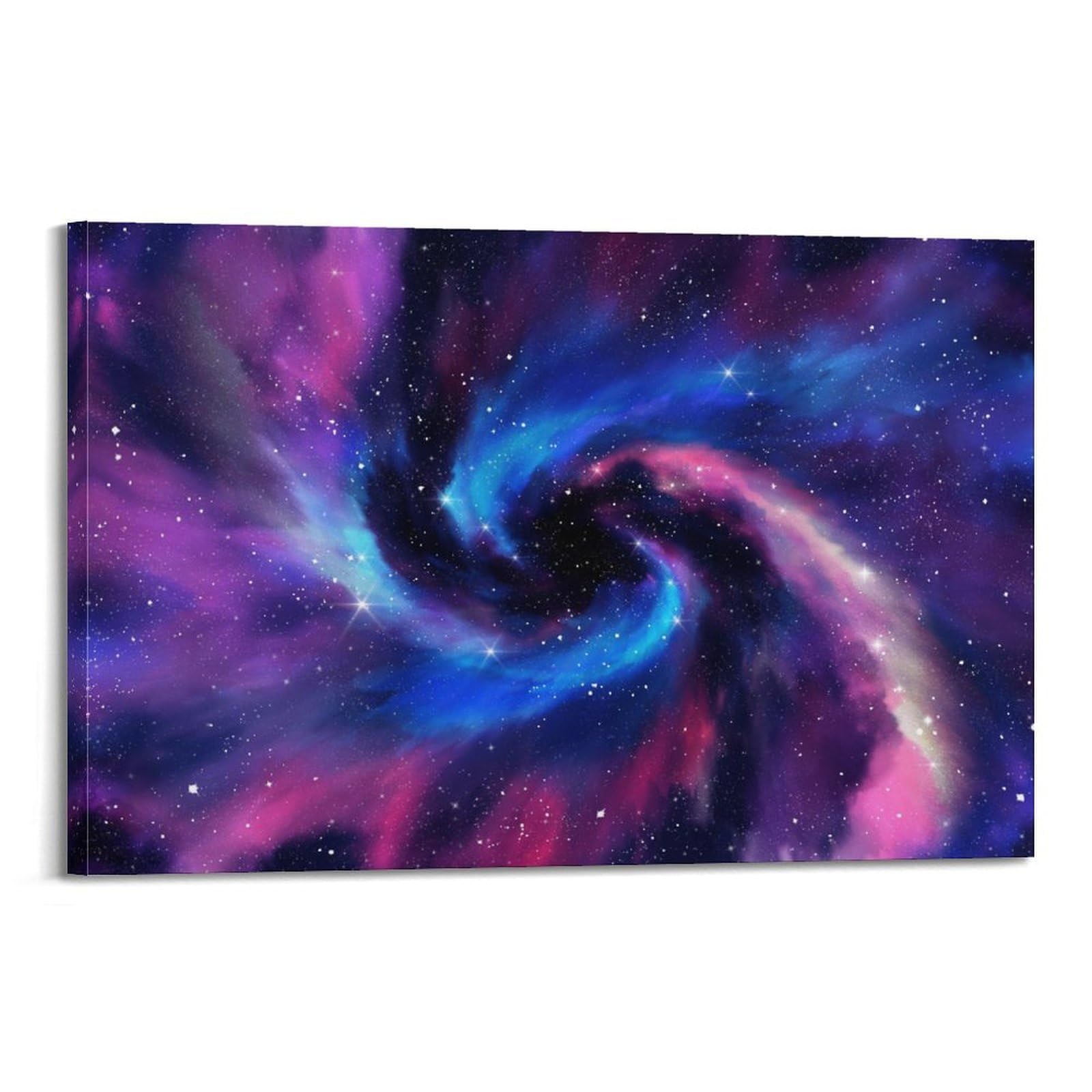 OKAHYS Spiral Galaxy Milky Way Space Poster Decorative Painting Canvas Wall Artworks Picture 24x36inch(60x90cm)