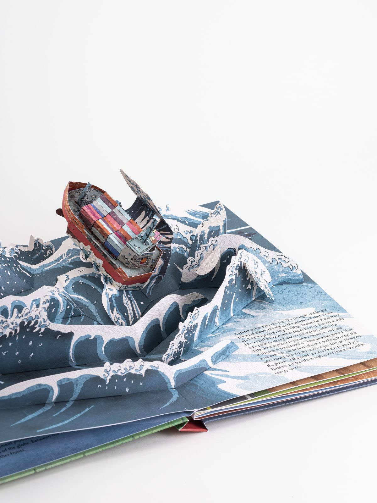 Das Wetter Pop-up-Buch: Stürme, Regen, Kälte und Hitze entstehen