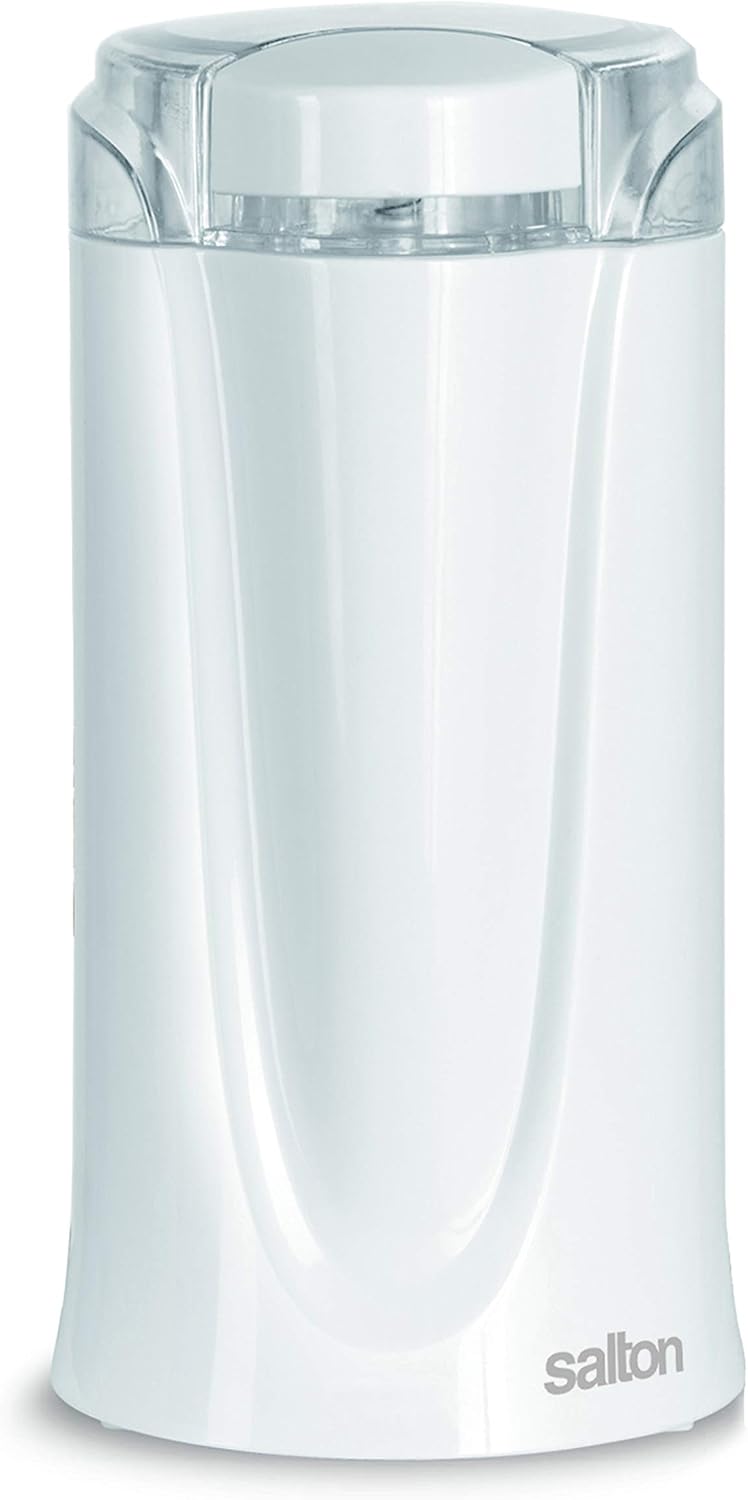 Salton Coffee, Spice & Herb Electric Grinder White Home