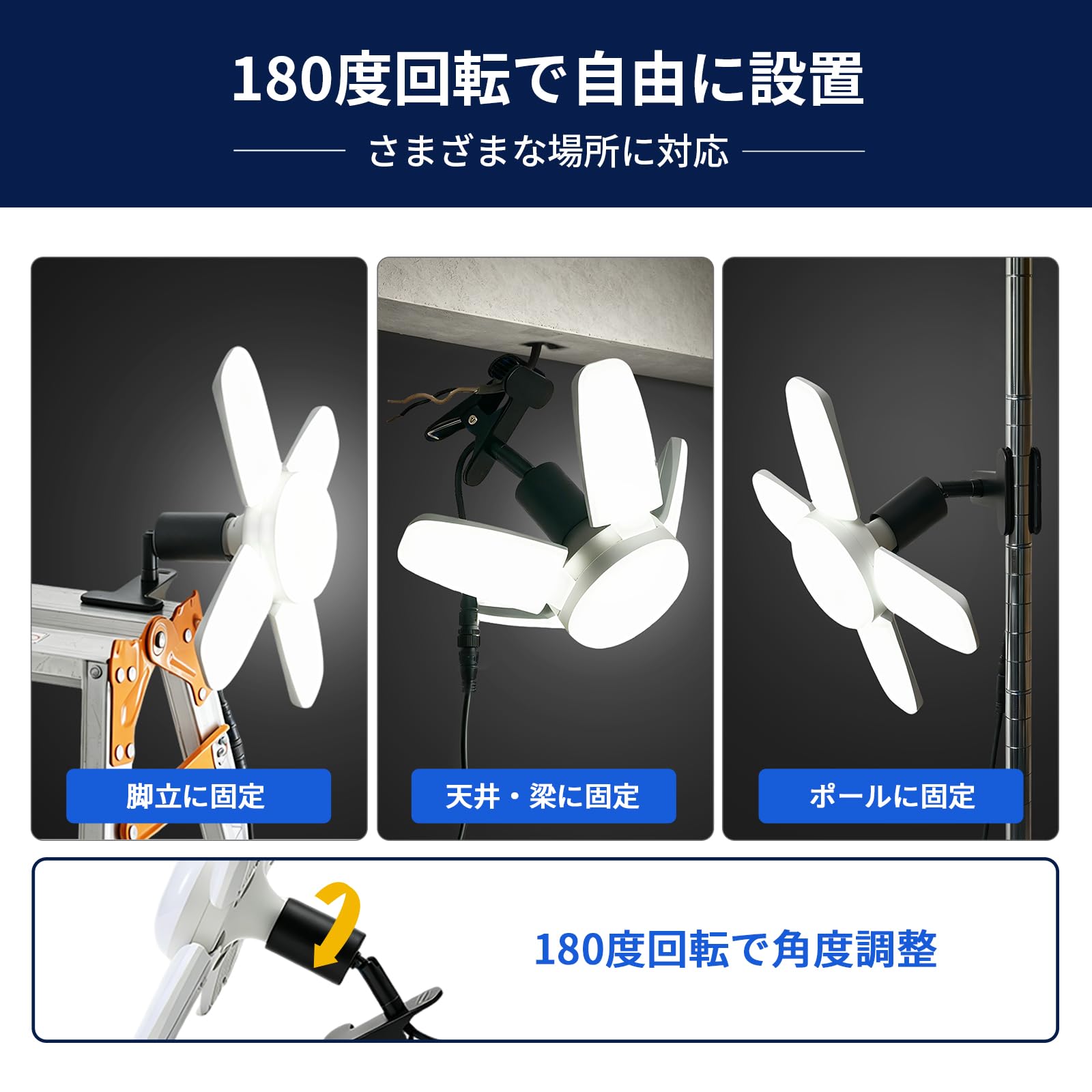 Amazon.co.jp: HEMAJUN led 投光器 バッテリー と互換性あり グリップ