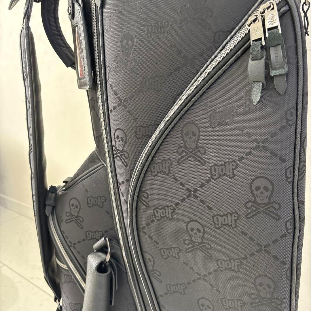 ⭐️MARK & LONA スカルデザインゴルフショルダーカートバッグ