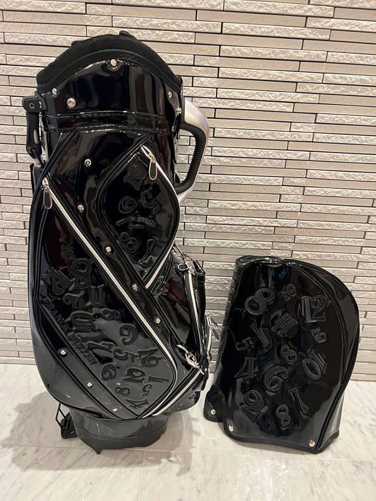 FRANCK MULLER ブラックキャディバッグ Amazon.co.jp: フランクミュラー キャディバッグ オールブラック