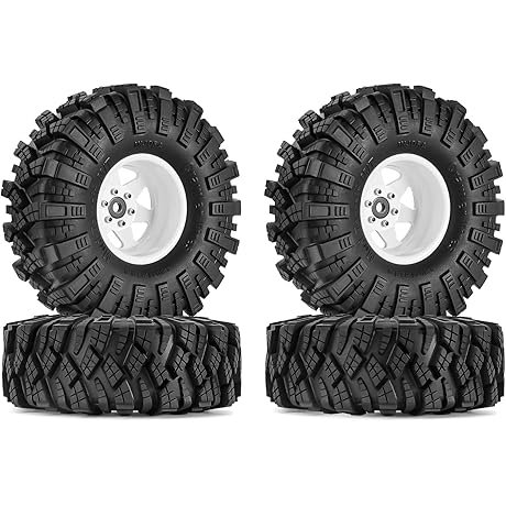 INJORA 1.9 RC Wheels and Tires: Conquer the Toughest Terrains