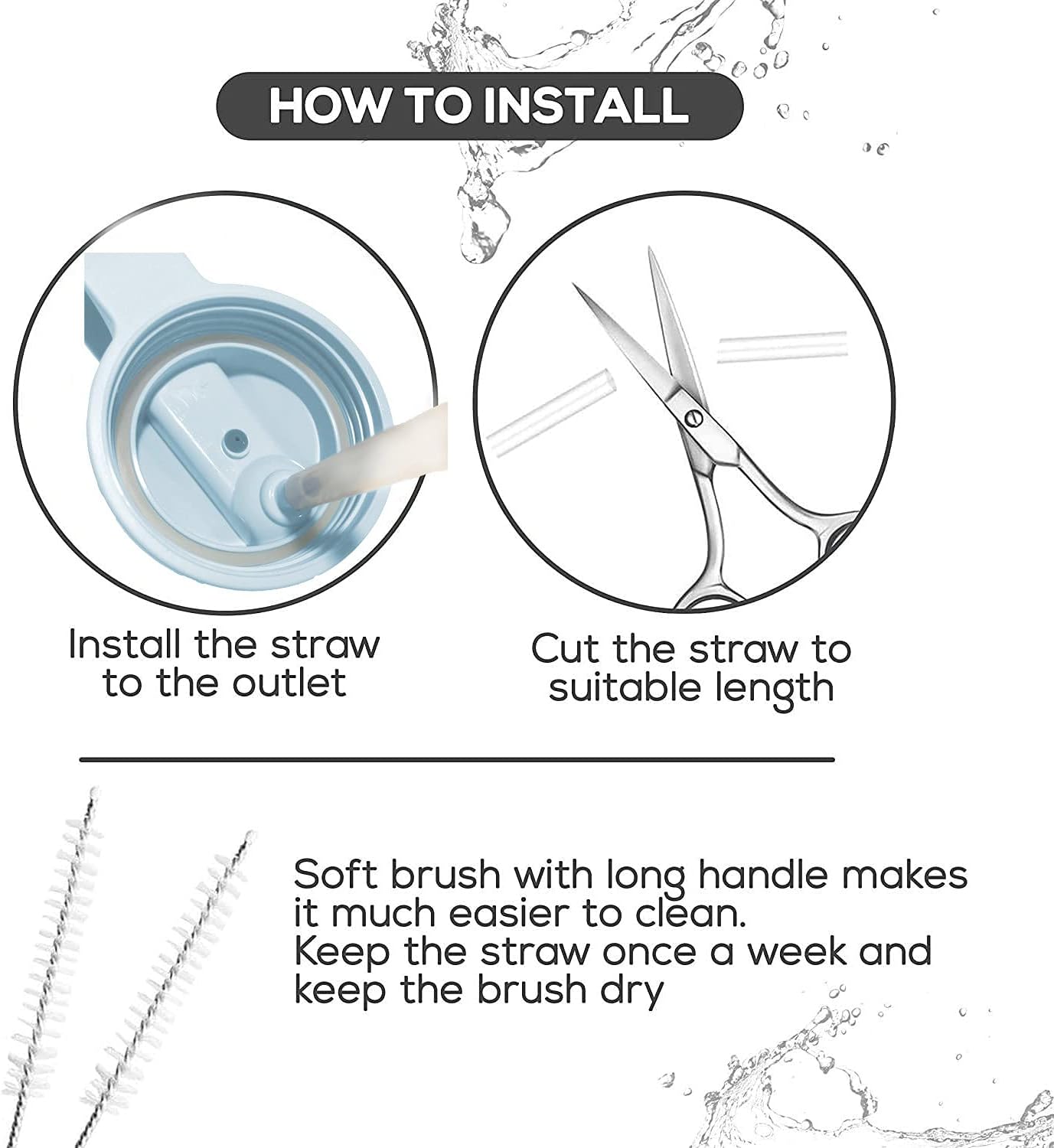 Top Souls Silicone Bottles Brushes Photo