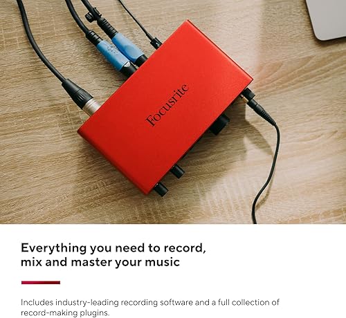 Vista 9 de Interfaz de audio USB de 4ª generación Scarlett 2i2 de Focusrite