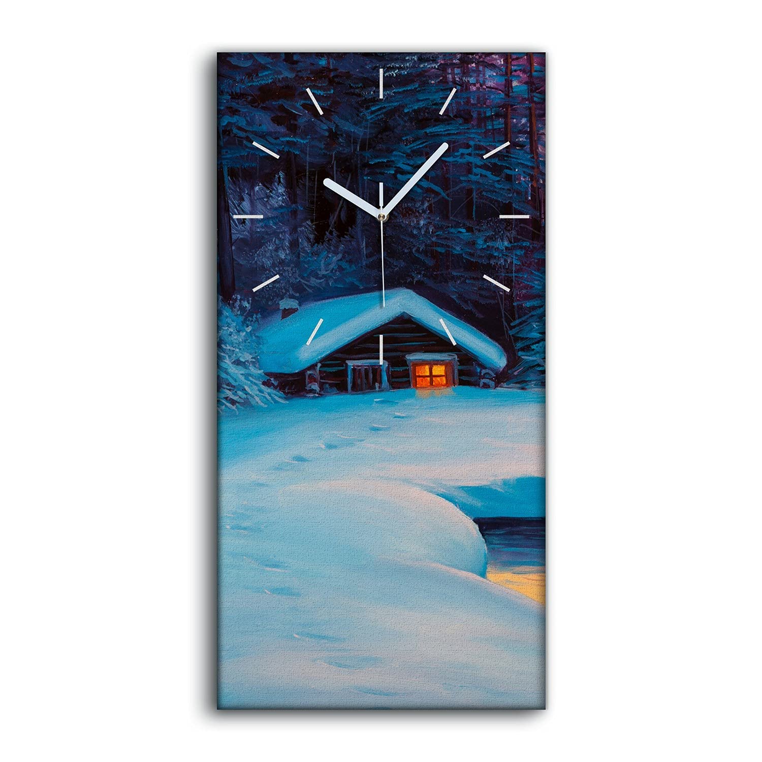 Horloge silencieuse sans tic tac pour une chambre à coucher zen
