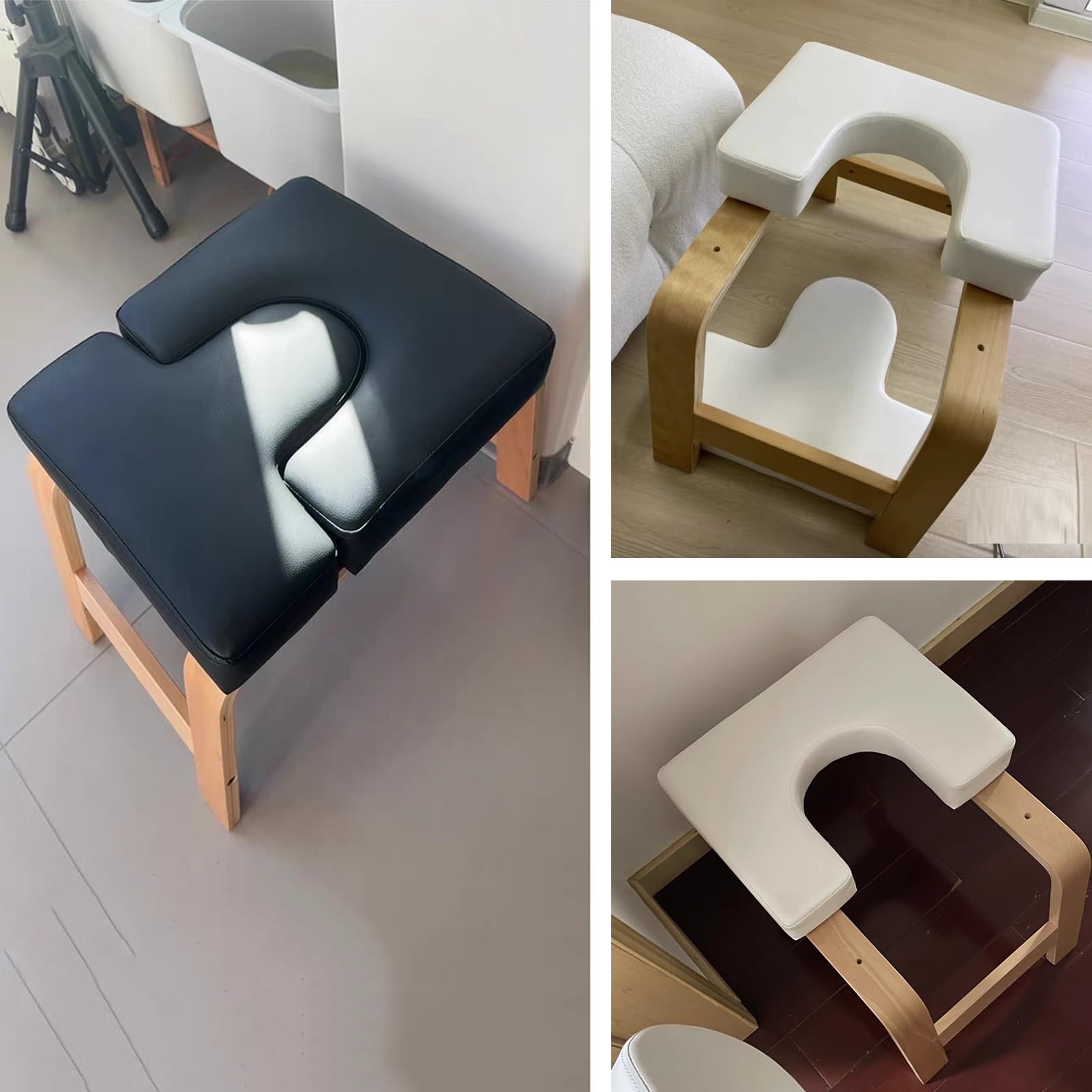Sedia For Inversione For Yoga Da Palestra, Panca For Yoga A Forma Di U,sgabello For Poggiatesta For Allenatore Con Piedi,capacità Di Carico Di 150kg,for Camere