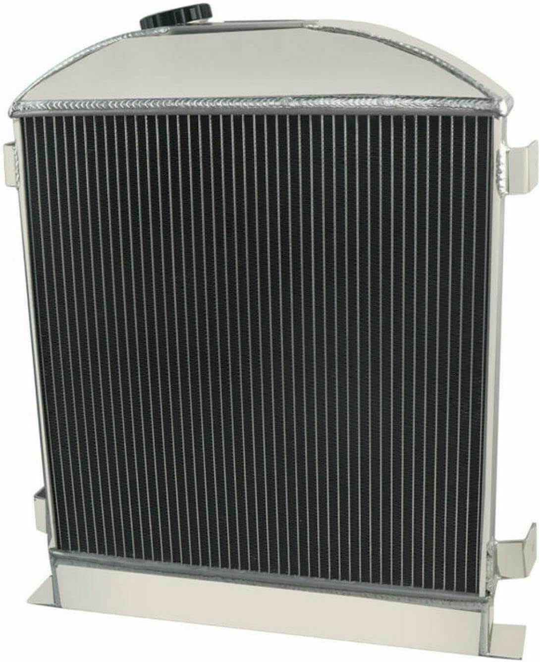 All Aluminum Radiator for 1928-1931 Ford Model A 3.3L L4 GAS Engine, 1929 1930 (3 Row)
