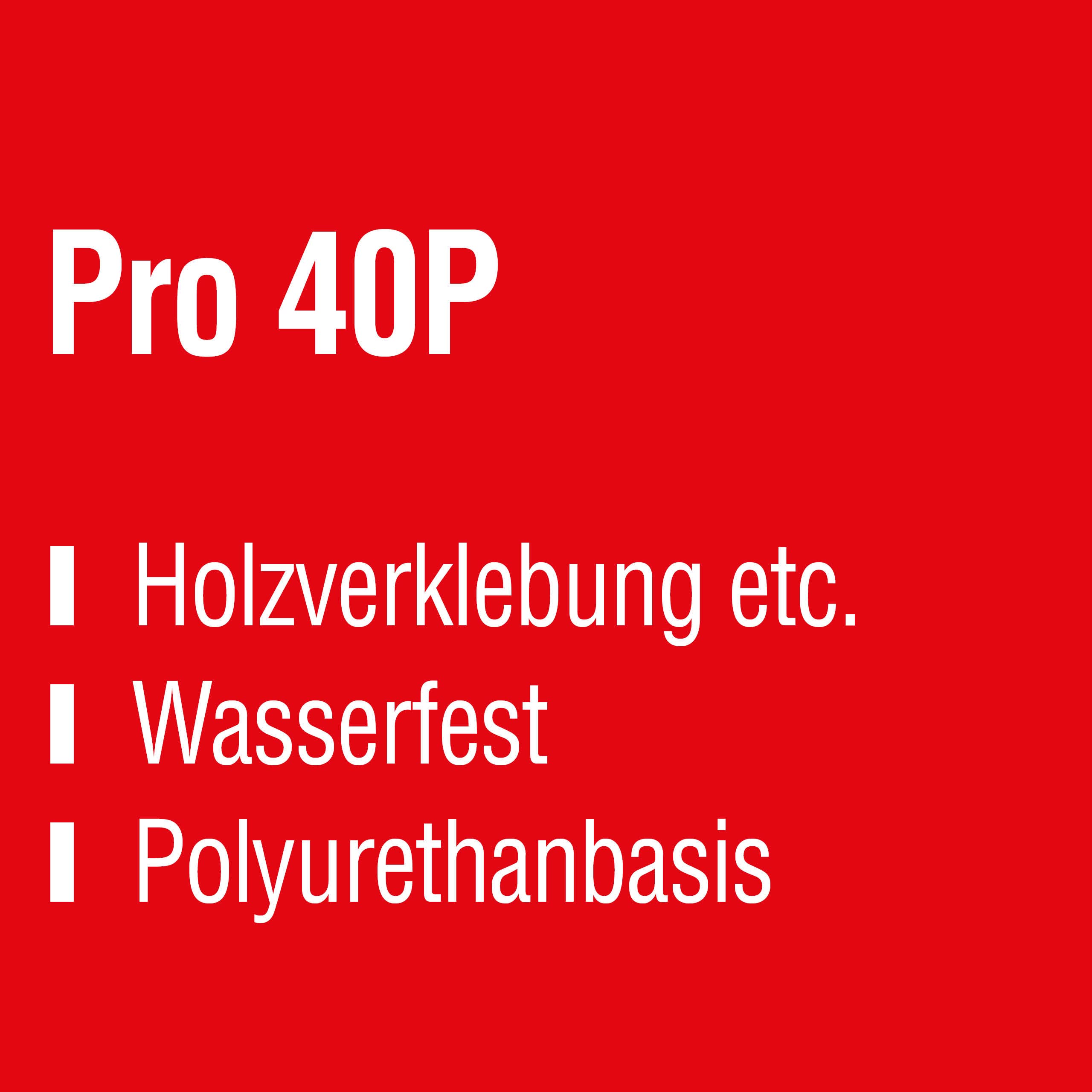 Soudal Pro 40P bois colle résistant à eau bouteille de 750 g – Beige
