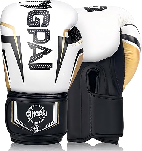 Guantes de boxeo, entrenamiento de boxeo profesional, guantes de kickboxing para hombres, mujeres, adultos, niños, acolchado de varias capas, para