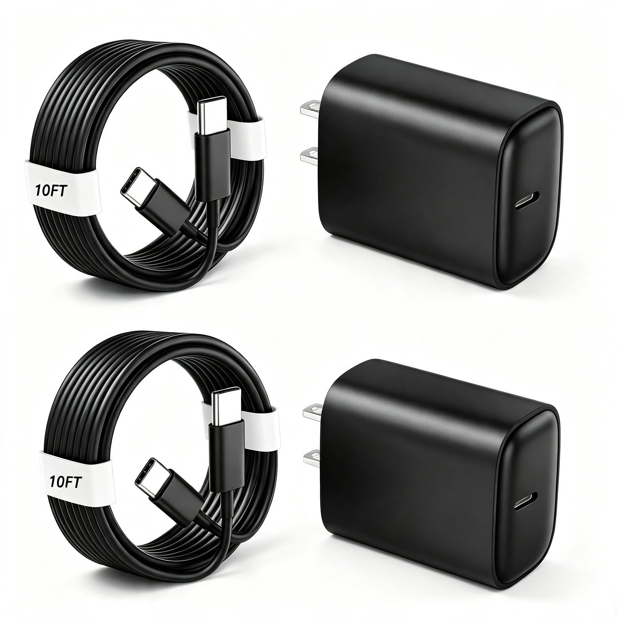 iPhone 18 17 16 Pro Max Charger Fast Charging, 20W iPhone Duo USB C Charger