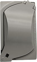 Sigma Engineered Solutions 14147 1-Gang Universal Weatherproof Cover, Gray