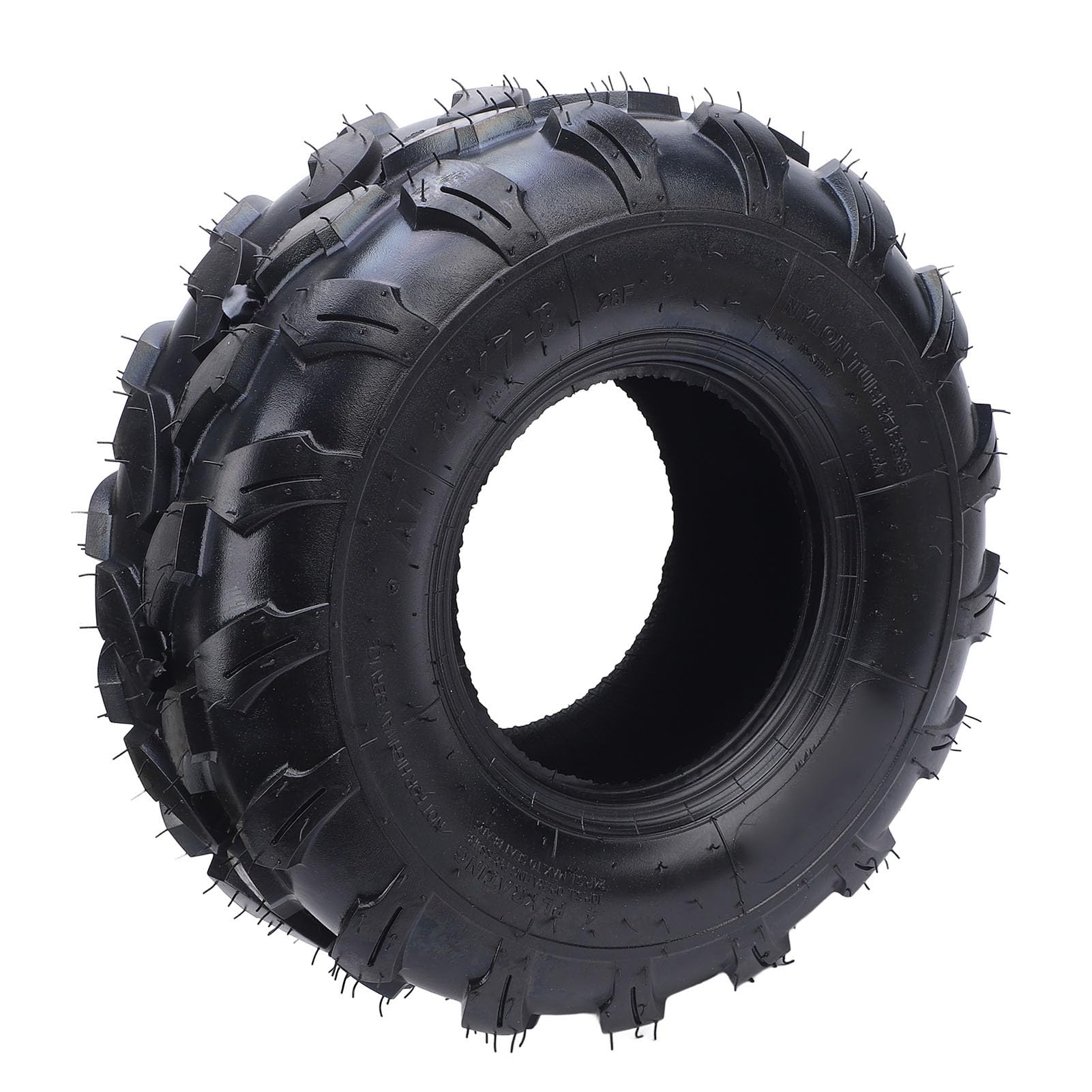 Le Caoutchouc 19x7x8 Tout Le Pneu de Roue de Terrain a augmenté la Traction pour L'AJUST UNIVERSEL de Kart de Chariot de Quadruple