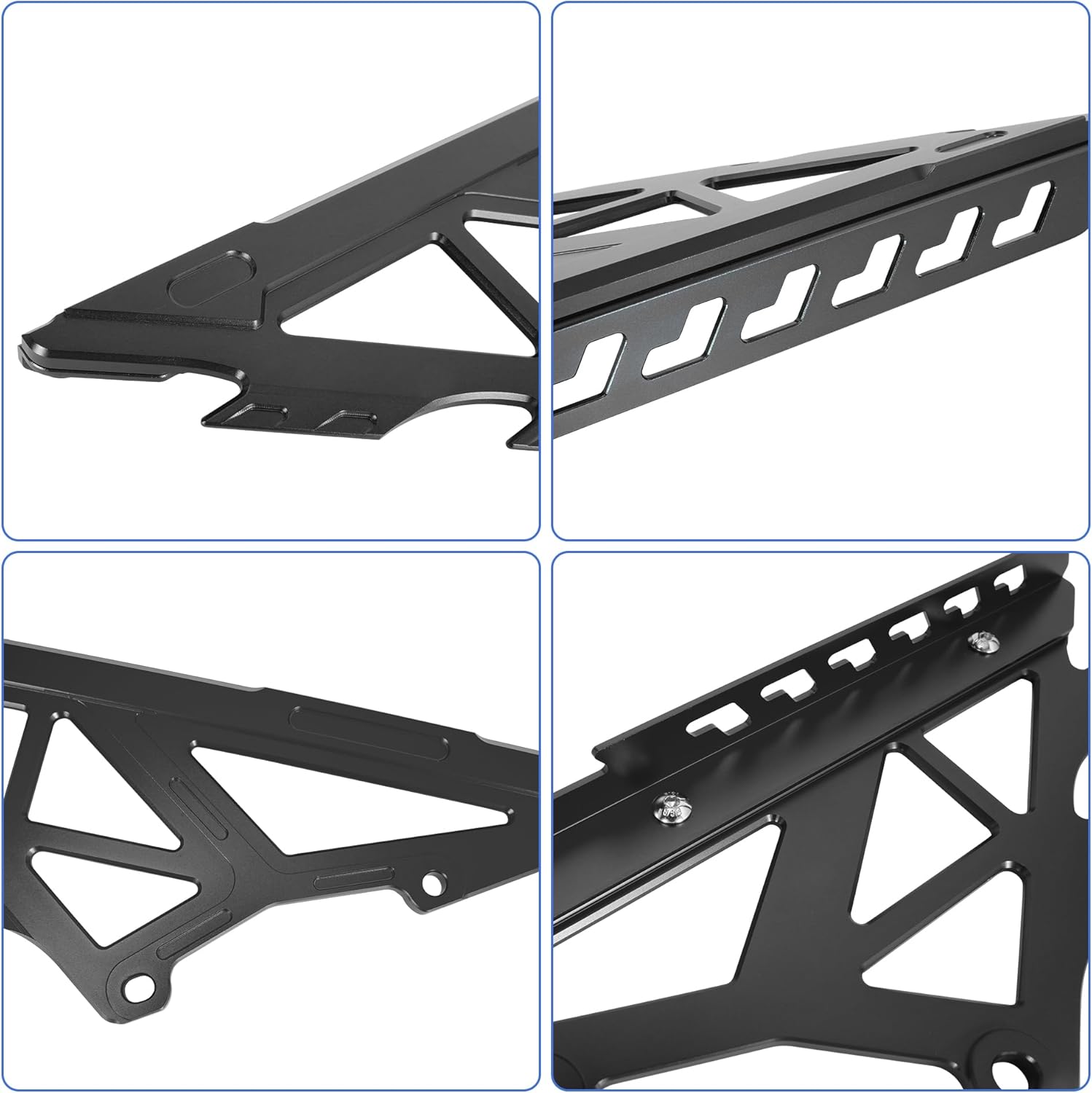 Chain Guard 6061 Aluminum,CNC Chain Cover for Electric Dirt Bike Sur Ron Light Bee S/X/S, Segway X260/ X160, Black